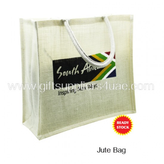 Jute-Bags-Off White-color-Size 13 x 16 x 6 inch