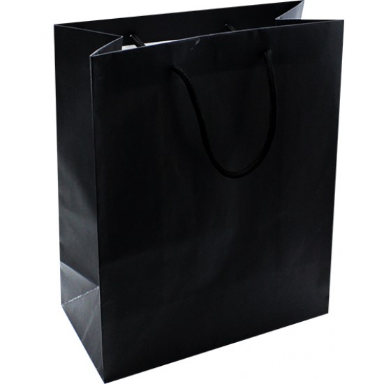 Black Paper Bag A4_Vertical