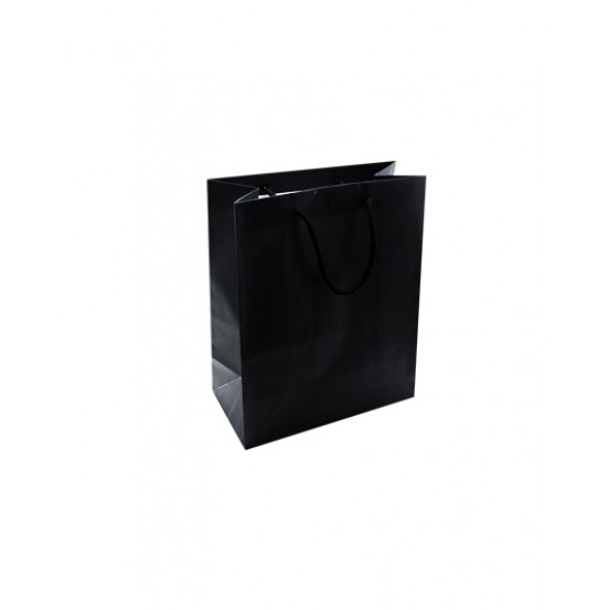 Black Paper Bag A5 Vertical 