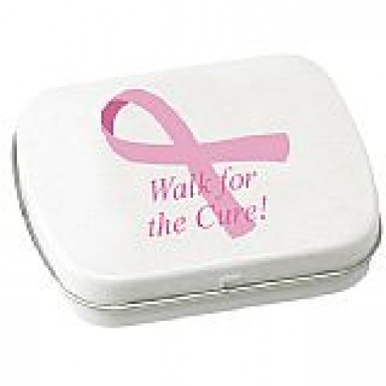 Breast cancer awareness mint box