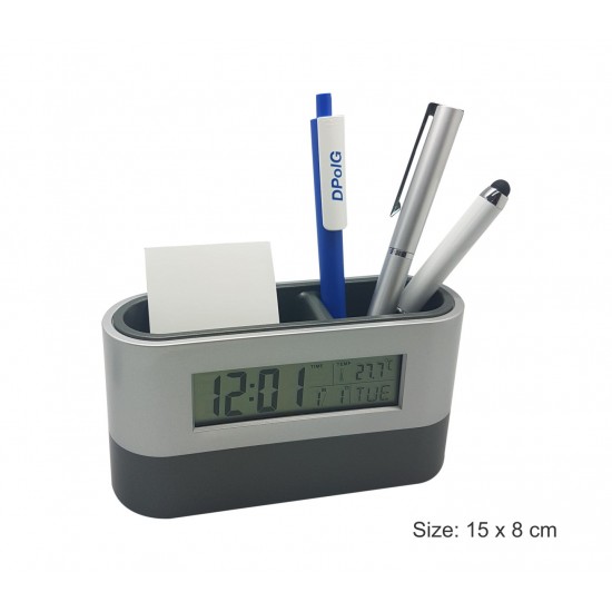 A 2054 Pen holder clock