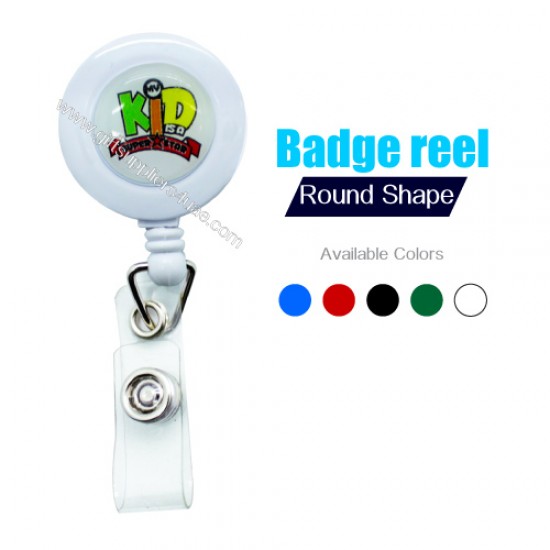 Round Badge Reel