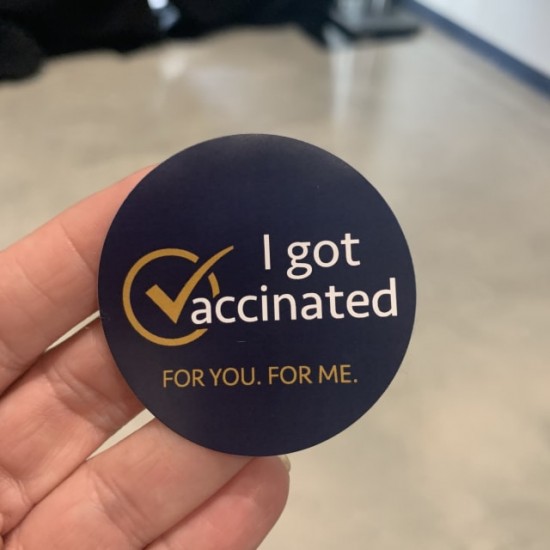 Vaccinated Badge