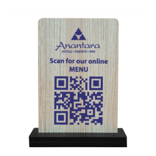 QR Code Table Stand