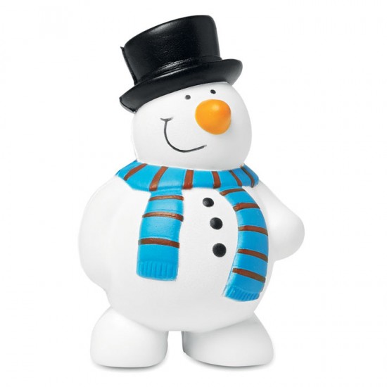 Anti-stress snowman made of PU