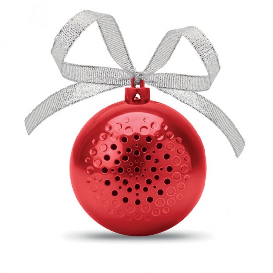 4.1 Bluetooth christmas bauble speaker in ABS