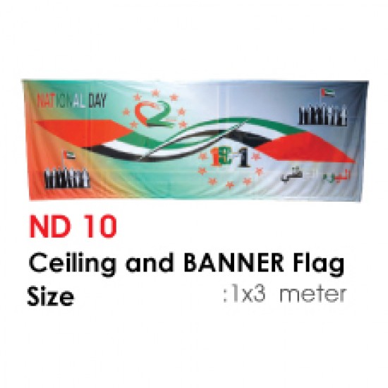 UAE Ceiling and BANNER Flag 02