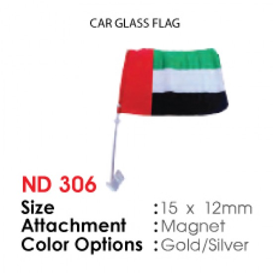 UAE Car Glass Flag