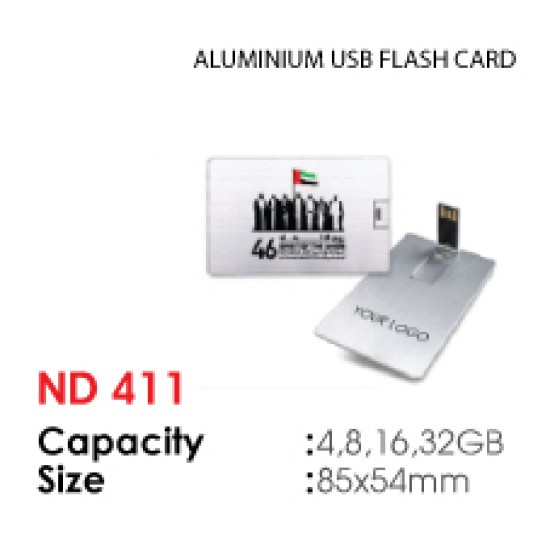 UAE spread of the union Aluminium USB Flash Card