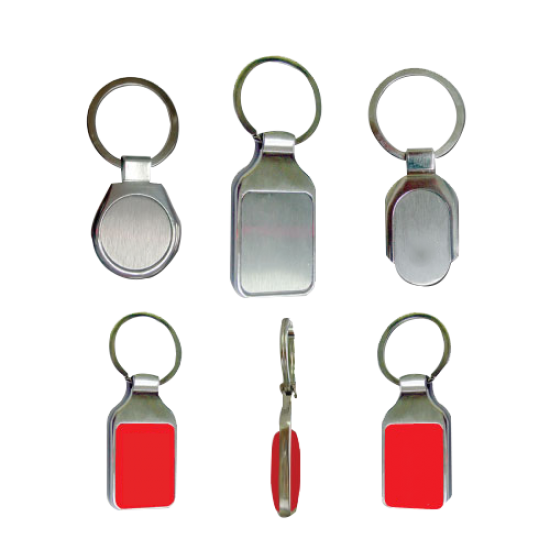 Keychains with both side plates