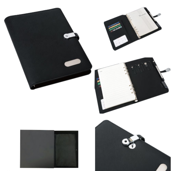 Notebook with Power Bank and USB Flash