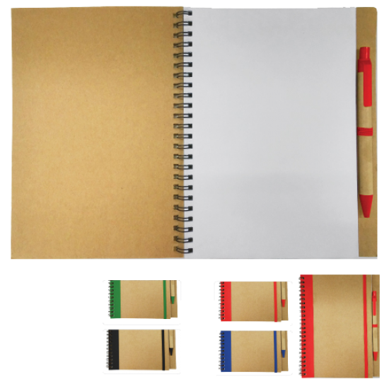 Recycled Notepad with Pen
