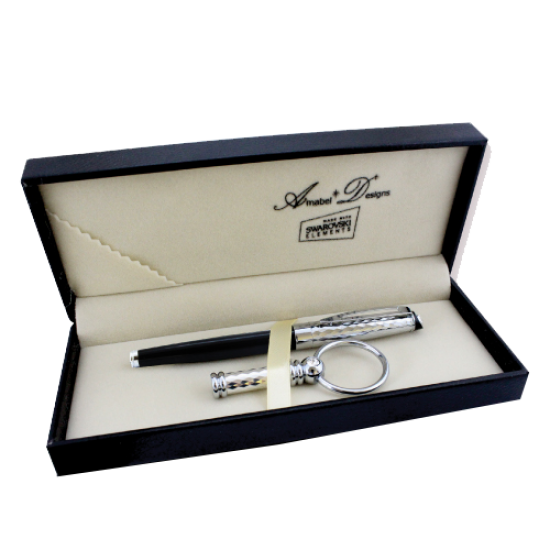 Roller Pen and Keychain Gift Sets